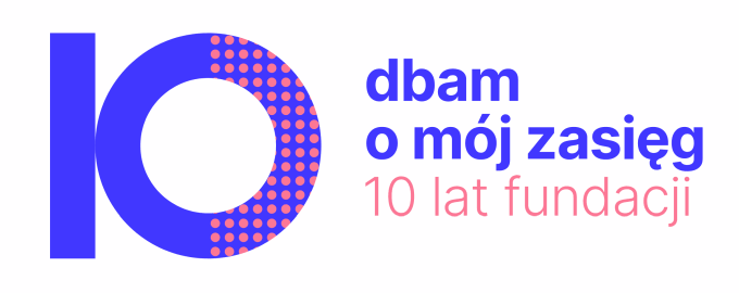 logo fundacji Dbam o Mój Zasięg